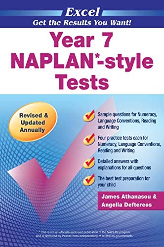 Excel NAPLAN-style Tests [Year 7]