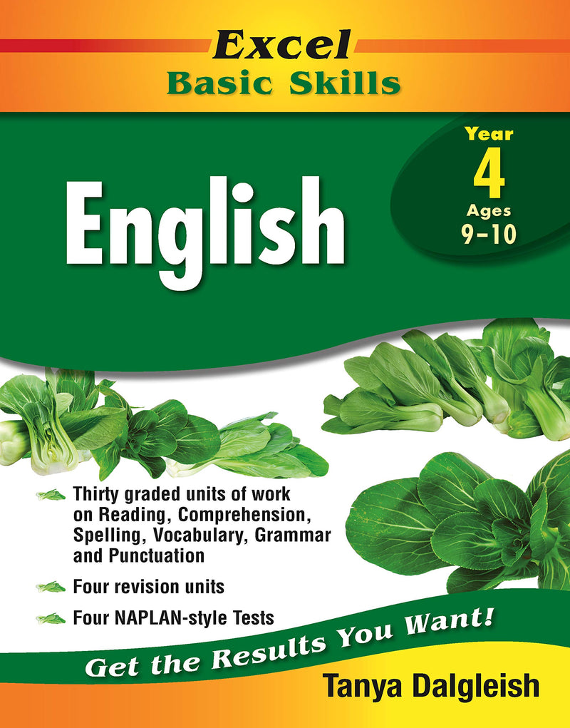 Excel Basic Skills: English [Year 4]