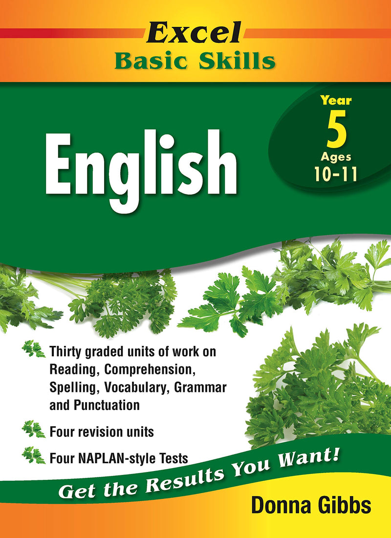 Excel Basic Skills: English [Year 5]