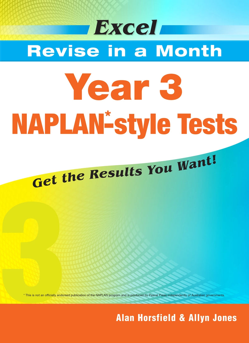 Excel Revised in a Month NAPLAN-style Tests [Year 3]