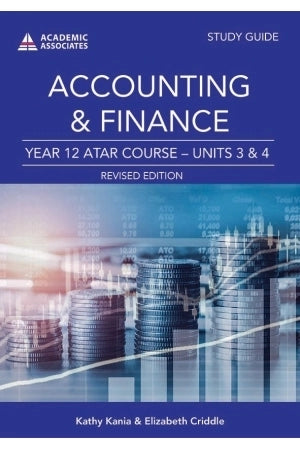 Accounting & Finance Year 12 ATAR Course Study Guide Revised Edition