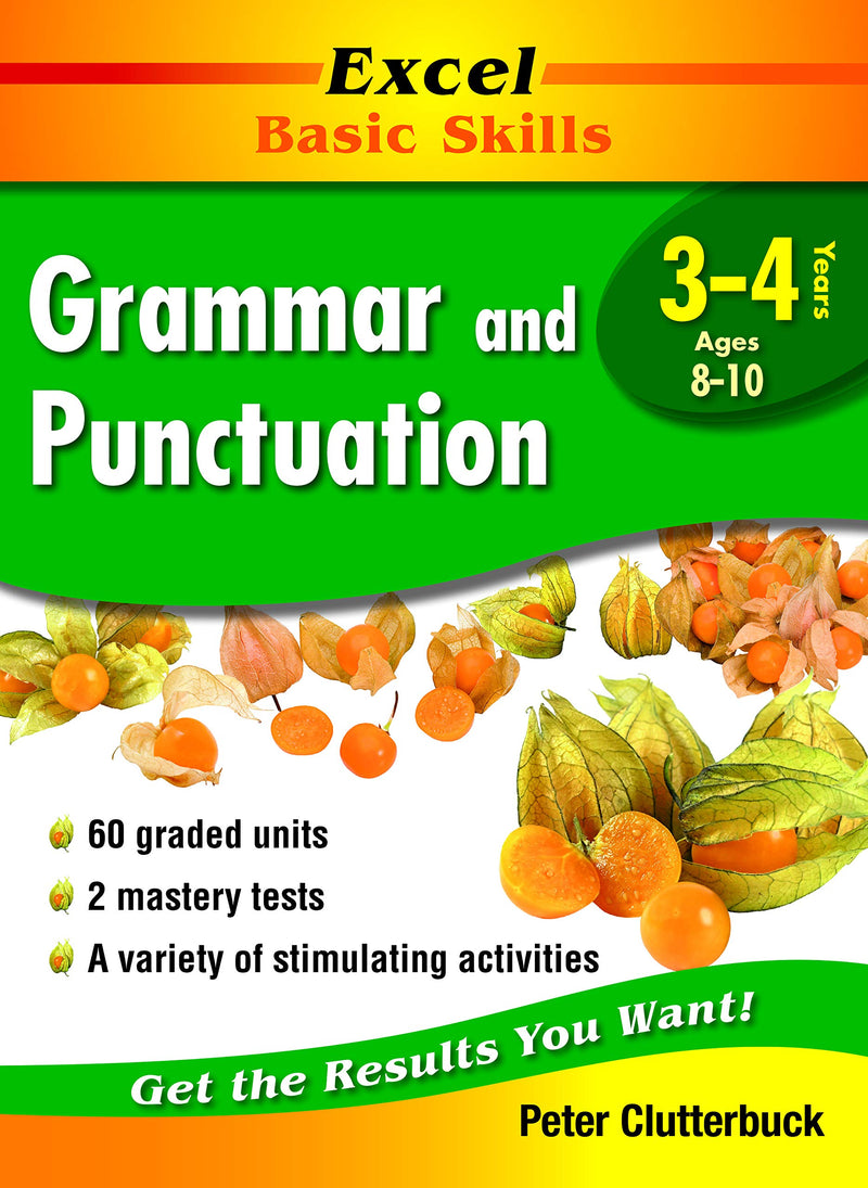Excel Basic Skills: Grammar and Punctuation [Years 3-4]