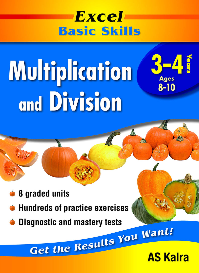 Excel Basic Skills: Multiplication and Division [Years 3-4]