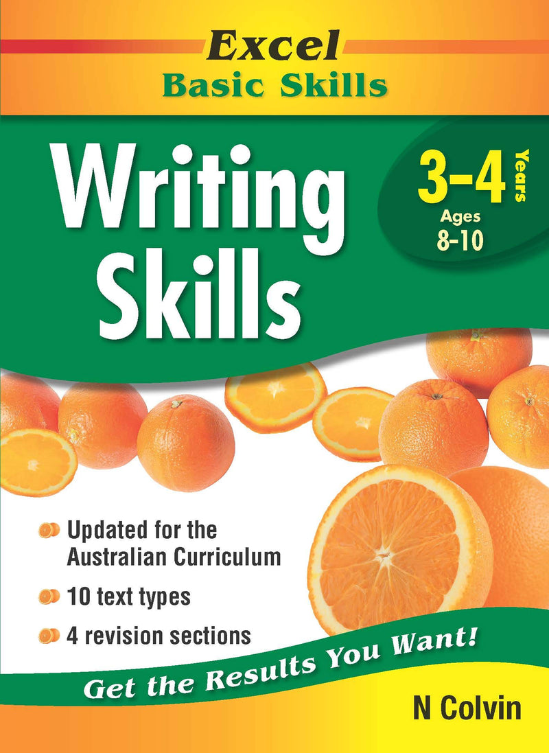Excel Basic Skills: Writing Skills [Years 3-4]