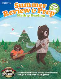 Kumon Summer review & Prep Grades 3-4 Math & Reading