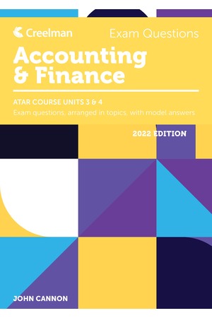 Creelman Accounting and Finance Exam Questions 2022 Edition
