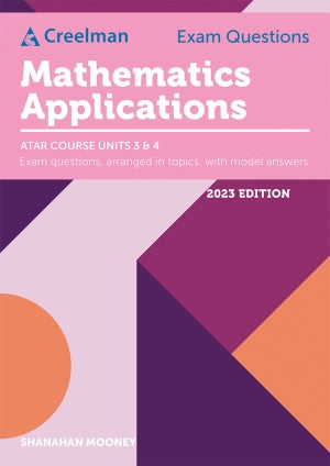 Creelman Exam Questions Mathematic Application 2023 Edition