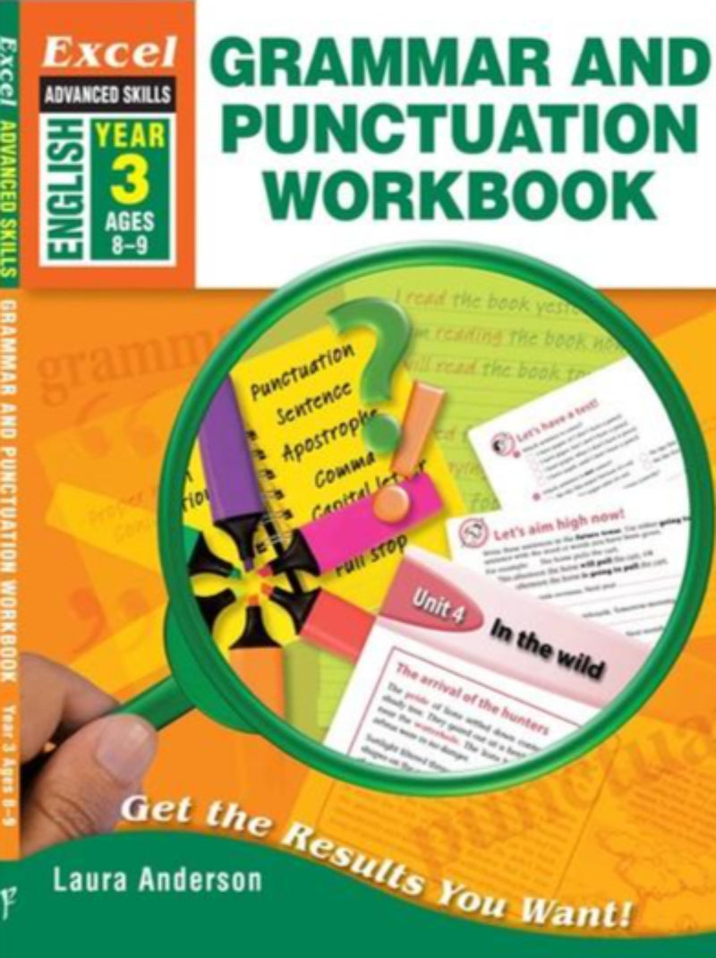 Excel Advanced Skills: Grammar and Punctuation Workbook [Year 3]