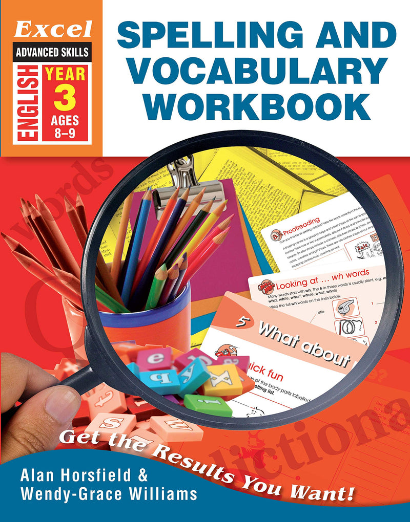 Excel Advanced Skills: Spelling and Vocabulary Workbook [Year 3]