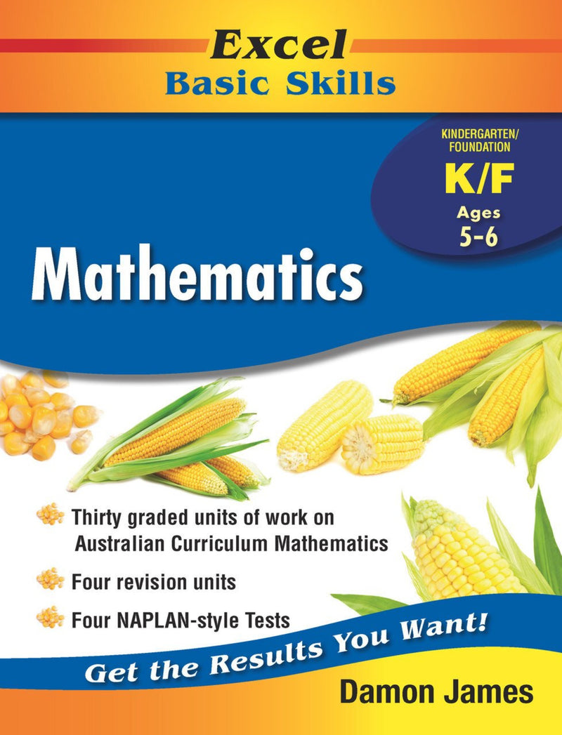 Excel Basic Skills: Mathematics [Kindergarten/Foundation]