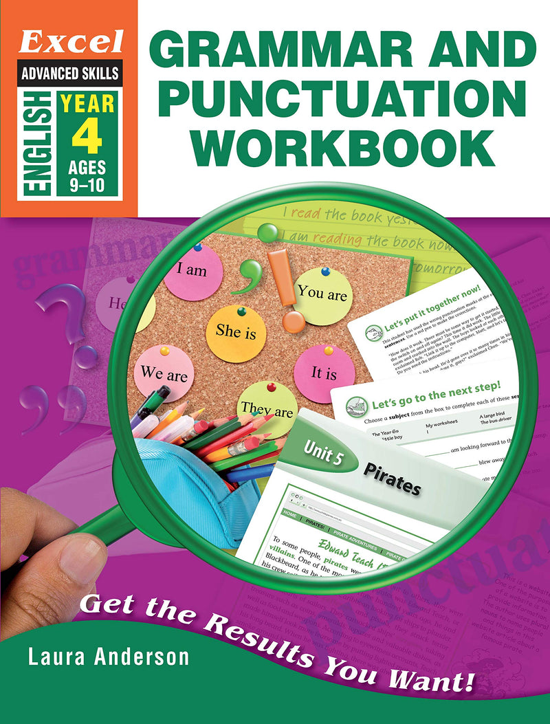 Excel Advanced Skills: Grammar and Punctuation Workbook [Year 4]